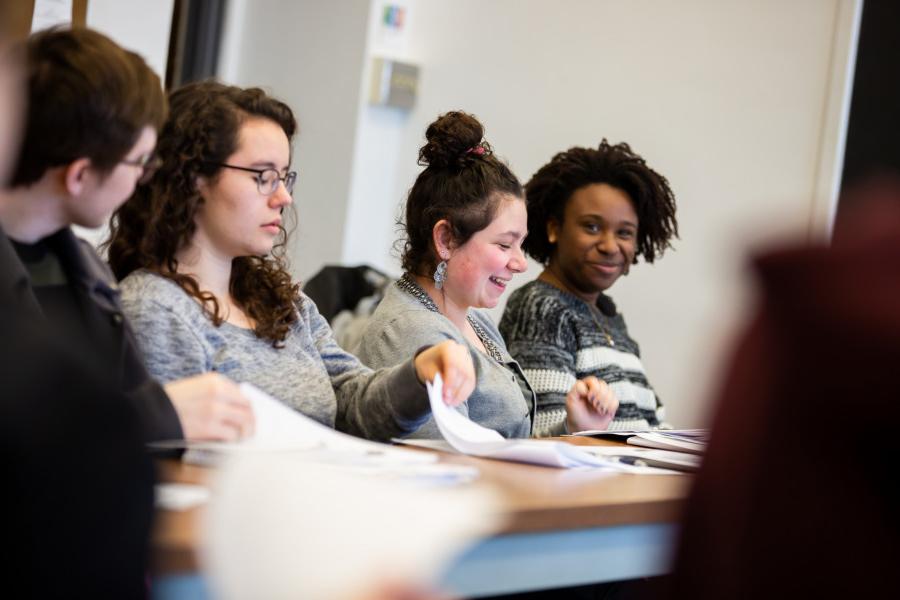 Beloit students get to work closely in the classroom with world renowned scholars during the many residency programs Beloit offers.